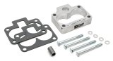 Trans-Dapt Performance Wide-Open MPFI Spacers 2615 Spacer, Wide Open, Aluminum, Natural, 1 in., Dodge, Pickup, Each thumbnail 2