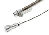 Trans-Dapt Performance Engine Oil Dipstick and Tube Kits 8143 Tube, Engine, Aluminum, Polished, 21 in. Length, Chevy, Big Block, Each thumbnail 2