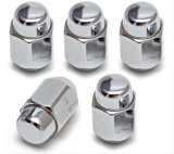 Trans-Dapt Performance Lug Nuts 7000 Nuts, Steel, Chrome, Conical Seat, Closed End, 7/16-20 in. RH, Set of 5 thumbnail 2