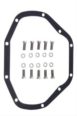 Trans-Dapt Performance Finned Aluminum 10 Bolt Dana 80 Differential Cover 9941 Cover, Aluminum, Black Powdercoated/Polished, Dana, 80, Kit thumbnail 2