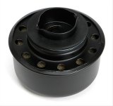 Trans-Dapt Performance PerfectMatch Valve Cover Breathers 8643 2 3/4" TWIST-IN BREATHER CAP- ASPHALT BLACK POWDERCOAT thumbnail 1