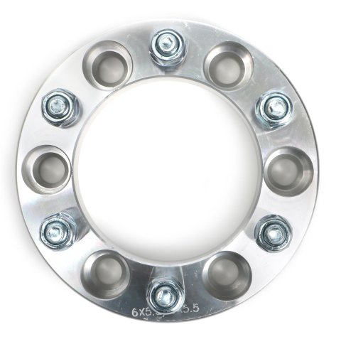 Trans-Dapt Performance Billet 1.5 inch Wheel Spacers 3627 Spacers, 1.500 in. Thickness, Aluminum, 6 x 5 1/2 in. Bolt Pattern, Pair