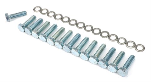 Trans-Dapt Performance Products Differential Cover Fasteners 9283 DIFF COVER BOLT SET FOR GM 14 BOLT (METRIC) ALUM. COVER