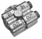 Trans-Dapt Performance 90 Degree Oil FIlter Bypass Adapters 1458 Filter Adapter some Jeeps and Imports 20mm x 1.5 threads thumbnail 2