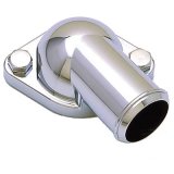 Trans-Dapt Performance Chrome Water Necks 9230 Neck, Zinc Alloy, Plated, O-Ring, 90 Degree, Pontiac, V8, Each thumbnail 1