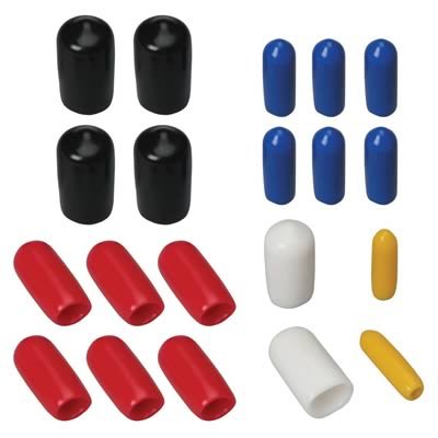 Trans-Dapt Performance Vacuum Line Plastic Cap Kits 9009 Caps, Plastic, Assortment, Set of 20 thumbnail 1