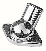 Trans-Dapt Performance Chrome Water Necks 9228 Neck, Zinc Alloy, Plated, O-Ring, 15 Degree, Chevy, Big/Small Block, Each thumbnail 3