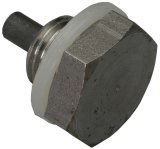 Trans-Dapt Performance Magnetic Oil Drain Plugs 9062 Plug, Magetic, 1/2 in.-20 Threads, for Pans, Seal, Each thumbnail 3