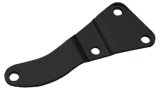 Trans-Dapt Performance Steel Alternator Brackets 8538 Bracket; OEM Style; Long Water Pump; Bottom Bracket; Black Satin Powdercoated; thumbnail 3