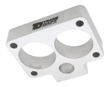 Trans-Dapt Performance Smooth Bore TBI Spacers 2715 Throttle Body Spacer, Bore, Aluminum, Natural, 1 in., Dodge, Each thumbnail 1