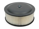 Trans-Dapt Performance Products Air Cleaners 8665 ASPHALT BLACK POWDER COATED 14" X 6" RACING AIR CLEANER thumbnail 2