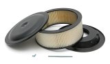 Trans-Dapt Performance Products Air Cleaners 8665 ASPHALT BLACK POWDER COATED 14" X 6" RACING AIR CLEANER thumbnail 3