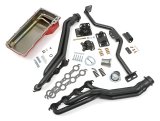 Trans-Dapt Performance Swap-In-A-Box Complete Engine Swap Kits 42165 Kit, Black MAXX Headers, Motor Mounts, Oil Pan, Pickup, Gaskets, Hardware, Chevy, LS, 4L60E, 4L70E, Kit thumbnail 2