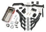 Trans-Dapt Performance Swap-In-A-Box Complete Engine Swap Kits 48063 Kit, Headers, Steel, Black Ceramic Coated, Motor Mounts, Oil Pan, Pickup, Gaskets, Hardware, Chevy, LS, Kit thumbnail 1