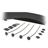 Trans-Dapt Performance Products Fan Shrouds 7177 Shroud, 3" Wide Black Shroud thumbnail 1