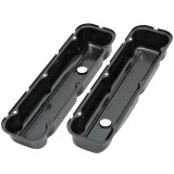 Trans-Dapt Performance Products Valve Covers 7438 Cover, Buick 350 1968-81 Black thumbnail 2