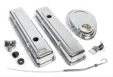Trans-Dapt Performance Chrome Engine Dress-Up Kits 3043 Kit, Steel, Chrome, Chevy, Small Block, Kit thumbnail 2