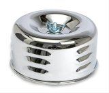Trans-Dapt Performance Chrome Air Cleaners 2339 Filter Assembly, 4 5/8 in. Diameter, Round, Raised Base, Steel, Chrome, 2 in. Filter Height, Each thumbnail 3