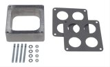 Trans-Dapt Performance 2 Inch Carburetor Spacer 2469 Spacer, Aluminum, in. Thick, Open, Dominator Bore, Each thumbnail 2