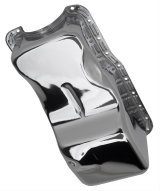 Trans-Dapt Performance OEM Replacement Oil Pans 9532 Pan, Steel, Chrome Plated, 4 qt., Ford, 351W, Each thumbnail 1