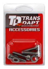 Trans-Dapt Performance Chrome Valve Cover Bolts 9434 chrome plated allen head 1/4-20x1" thumbnail 2