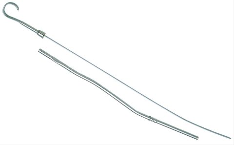Trans-Dapt Performance Engine Oil Dipstick and Tube Kits 9404 with Tube, Engine, Steel, Chrome, Oldsmobile, V8, Each thumbnail 2
