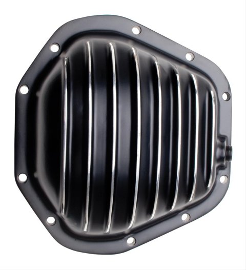 Trans-Dapt Performance Finned Aluminum 10 Bolt Dana 60 Differential Cover 9935 Cover, Aluminum, Black Powdercoated/Polished, Dana, 60, Kit