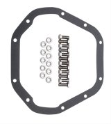 Trans-Dapt Performance Finned Aluminum 10 Bolt Dana 60 Differential Cover 9935 Cover, Aluminum, Black Powdercoated/Polished, Dana, 60, Kit thumbnail 2