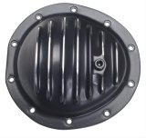 Trans-Dapt Performance Finned Aluminum 10 Bolt GM 8.5 Inch (truck, front) Differential Cover 9938 Cover, Aluminum, Black Powdercoated/Polished, GM, in., Front Axle, Kit thumbnail 1