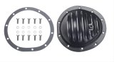 Trans-Dapt Performance Finned Aluminum 10 Bolt GM 8.5 Inch (truck, front) Differential Cover 9938 Cover, Aluminum, Black Powdercoated/Polished, GM, in., Front Axle, Kit thumbnail 2