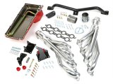 Trans-Dapt Performance Swap-In-A-Box Complete Engine Swap Kits 42052 Kits, Complete, Mid-length Silver Ceramic Coated Headers, Motor Mounts, Red Oil Pan, Chevy, GMC, 4.8L, 5.3L, 6.0L, Kit thumbnail 3