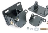 Trans-Dapt Performance Engine Swap Motor Mounts 4530 Mounts, Swap, Solid, Steel, Black Painted, Front Right and Left, Automatic or Manual, RWD only, LS, S10, S15, Sonoma, Chevy, GMC, Pair thumbnail 1