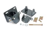 Trans-Dapt Performance Engine Swap Motor Mounts 4530 Mounts, Swap, Solid, Steel, Black Painted, Front Right and Left, Automatic or Manual, RWD only, LS, S10, S15, Sonoma, Chevy, GMC, Pair thumbnail 2