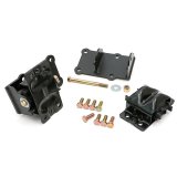 Trans-Dapt Performance Engine Swap Motor Mounts 4206 Mounts, Swap, LS Engine, Complete, Bolt-In, Black, Buick, Chevy, Pontiac, Oldsmobile, Kit thumbnail 4