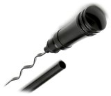 Trans-Dapt Performance Products Engine Oil Dipsticks 7153 Dipstick, BB Mopar Black Dipstick W/ Billet Handle thumbnail 3