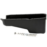 Trans-Dapt Performance Products Oil Pans 7424 Pan, Early Small Block Chevy Finned Aluminum Pan Black thumbnail 6