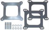 Trans-Dapt Performance 0.375 Inch Carburetor Spacer 2063 Spacer, Aluminum, .375 in. Thick, Open, Square Bore, Each thumbnail 2