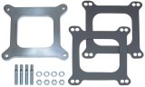 Trans-Dapt Performance 0.375 Inch Carburetor Spacer 2063 Spacer, Aluminum, .375 in. Thick, Open, Square Bore, Each thumbnail 3