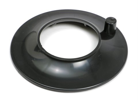 Trans-Dapt Performance Air Cleaner Adapters 2176 Adapter, Plastic, Black, 2 5/8 in. Carburetor Inlet to 5 1/8 in. Opening, Each thumbnail 1