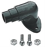 Trans-Dapt Performance Air Filter Assembly Vents 2192 Vent, Plastic, Black, 90 Degree, 1.5 in. Length, 3/4 in. Inlet Tube Diameter, Each thumbnail 3