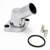 Trans-Dapt Performance Aluminum Water Necks 6003 Neck, Aluminum, Polished, 45 Degree, Chevy, Big/Small Block, Each thumbnail 2