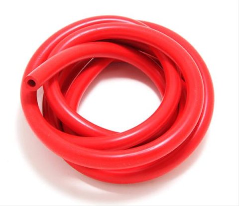 Trans-Dapt Performance Silicone Vacuum Hoses 5784 Hose, Red silicone 10mm I/D, 10ft