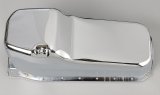 Trans-Dapt Performance OEM Replacement Oil Pans 9414 Pan, Steel, Chrome Plated, 4 qt., Chevy, Small Block, Each thumbnail 3