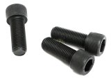 Trans-Dapt Performance Pulley Bolts 9490 Bolts, Steel, Black, Allen, 3/8 in.-24, 1.0 in. UHL, Universal, Set of 3 thumbnail 1