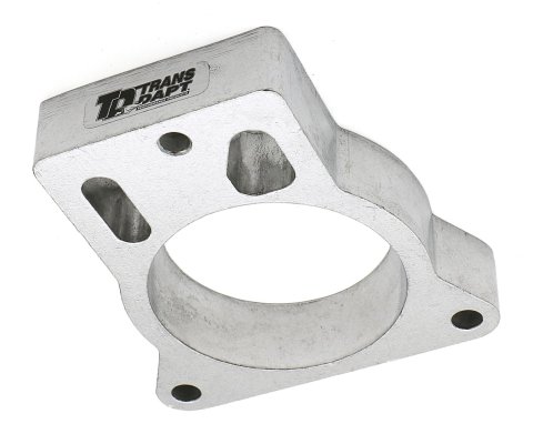 Trans-Dapt Performance Smooth Bore TBI Spacers 2764 Throttle Body Spacer, Bore, Aluminum, Natural, 1 in., Chevy, GMC, Pickup/SUV/Van, Each