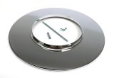 Trans-Dapt Performance Air Filter Bases 2429 Cleaner Base Plate, Steel, Chrome, 14 in. Diameter, Dominator 7 5/16 in. Inlet, Raised 3/4 in., Each thumbnail 1