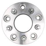 Trans-Dapt Performance Billet Wheel Adapters 3617 Adapters, 1.250 in. Thickness, Aluminum, Clear Anodized, 5 x 5.50 in. Hub to 5 x 4.75 in. Wheel, Pair thumbnail 3