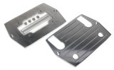 Trans-Dapt Performance Billet Aluminum Battery Trays 9327 Tray, Single, Aluminum, Polished, Hold-Down, Designed To Fit Optima Four Post Group 35/75 Only thumbnail 2