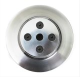 Trans-Dapt Performance Powdercoated Pulleys 8736 Water Pump Pulley, Billet Aluminum, 2-Groove, 6.250 in. Diameter, Polished, Chevy, Big Block, Long Pump, Each thumbnail 2
