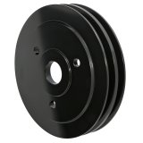 Trans-Dapt Performance Products Crankshaft Pulleys 7137 Pulley, BBC Aluminum Pulley Double Lower Swp Black thumbnail 2